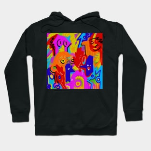 animal party Hoodie